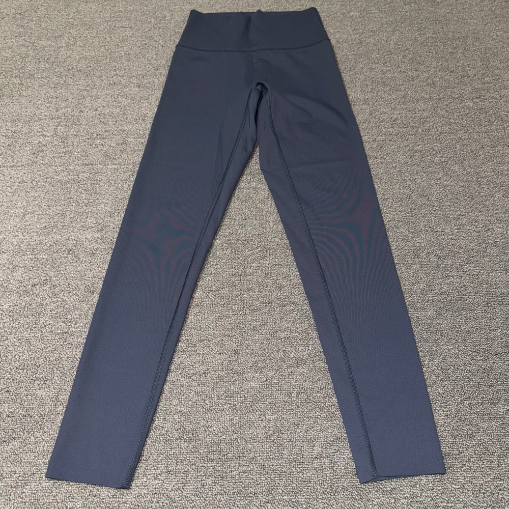 OFFLINE by Aerie Goals 7/8 Leggings Navy Blue High Rise Size Small Yoga Active